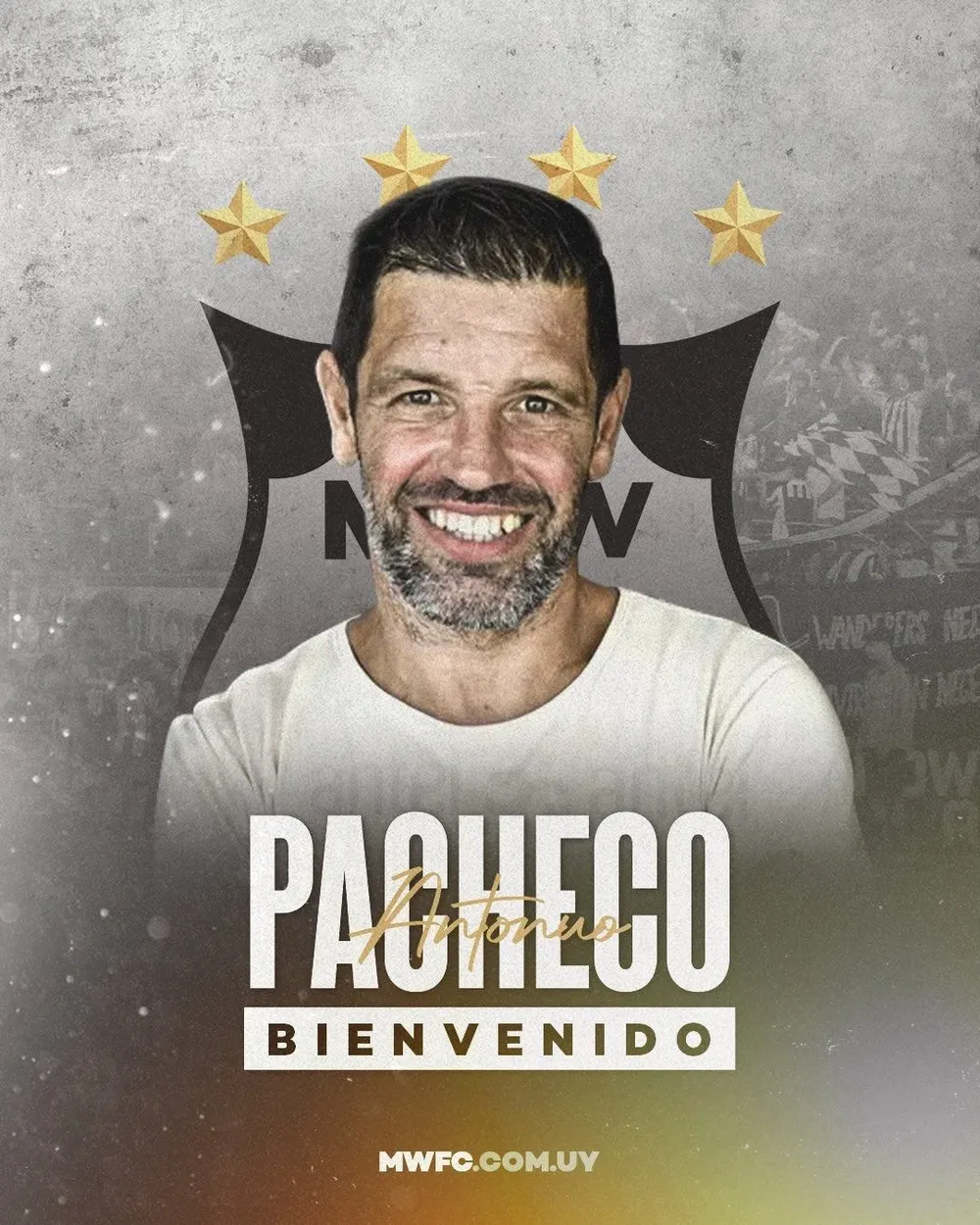 Antonio Pacheco, nuevo DT de Wanderers