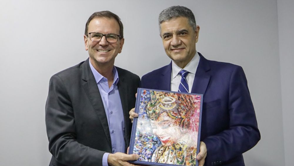 El Jefe de Gobierno de la Ciudad de Buenos Aires, Jorge Macri fue recibido en Brasil por el Prefeito de Río de Janeiro, Eduardo Paes.