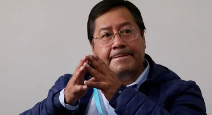 Luis Arce, presidente de Bolivia