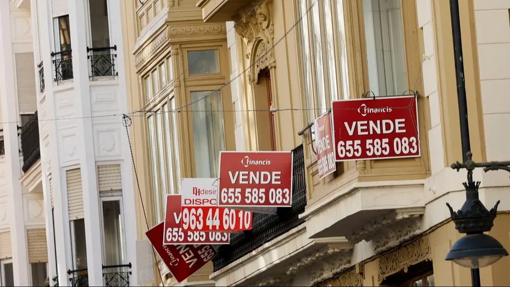 El 65% de las viviendas en venta valen menos de 150.000 euros.
