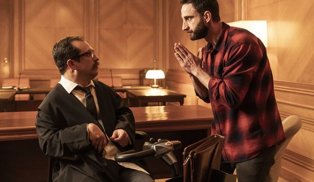 Imagen de una de las escenas de la película protagonizada por Dani Rovira, Ernesto Sevilla o El Langui, entre otros.