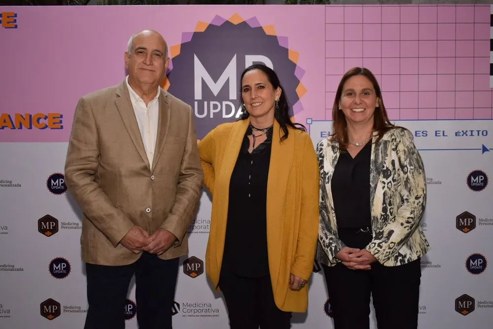 Jorge Geres, Gabriela Torres y Patricia Prego