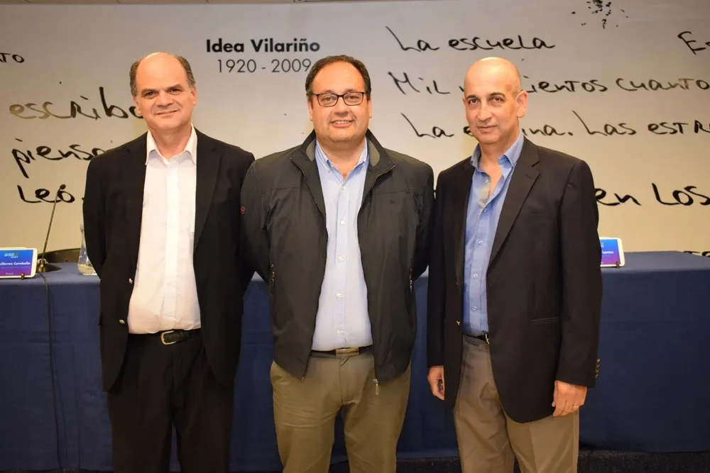 Andres Tolosa, Guillermo Caraballo y Daniel Fuentes
