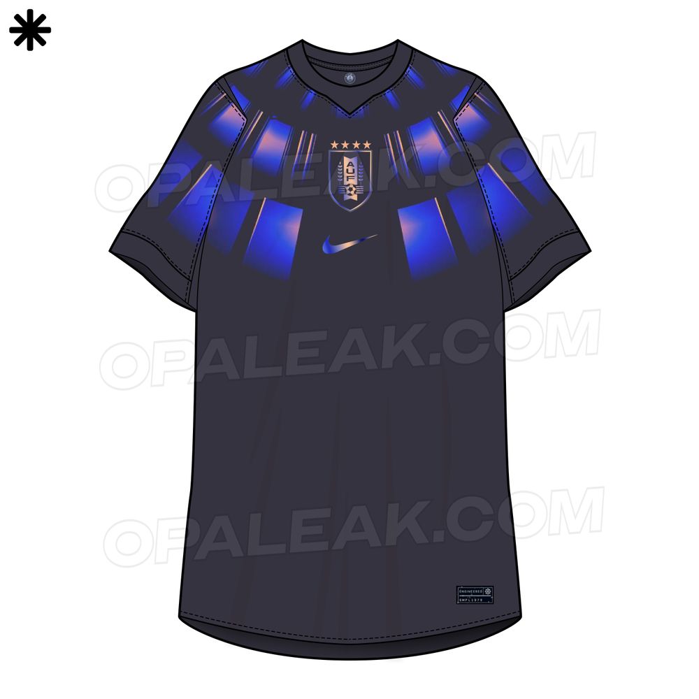 Los posibles nuevos diseños de camiseta de la selección uruguaya para el Mundial 2026 Los posibles nuevos diseños de camiseta de la selección uruguaya para el Mundial 2026