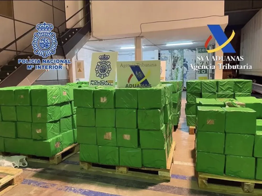 Alijo de metanfetamina incautada en la Comunidad Valenciana