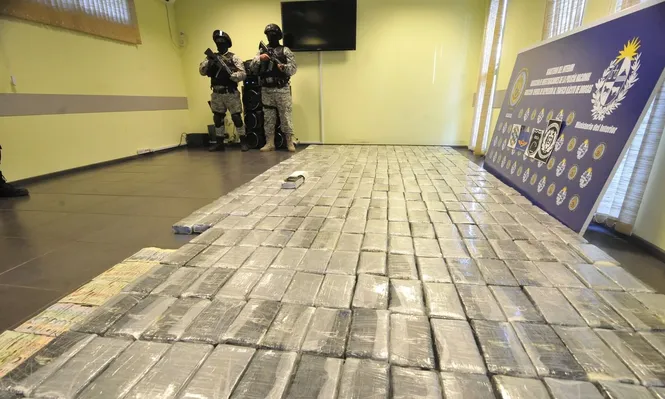 Operativo contra el narcotráfico. Archivo