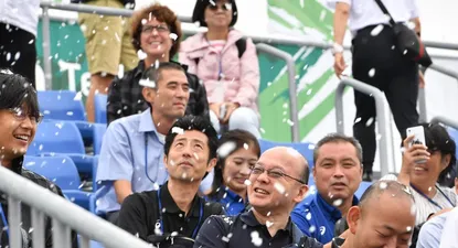 Nieve artificial, una alternativa para refrescar al público en Tokio 2020