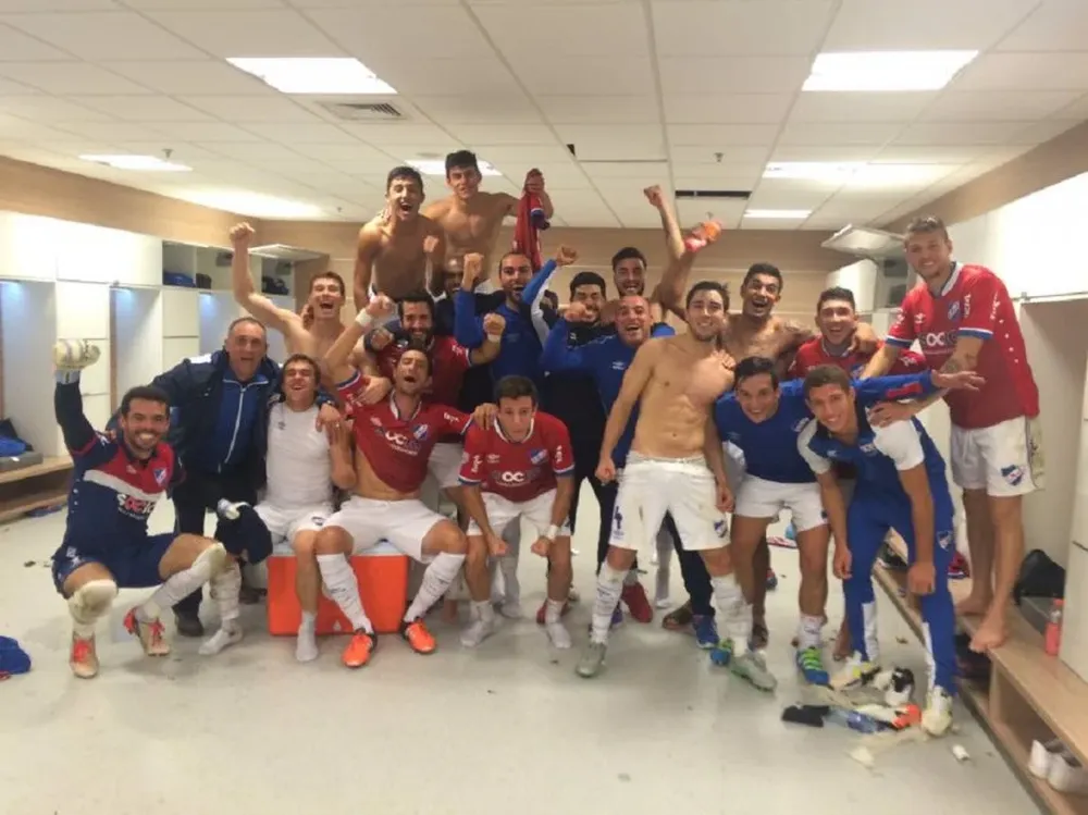 La foto del festejo tricolor