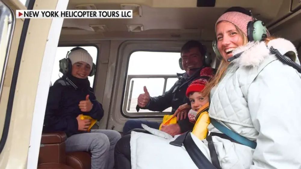Accidente de helicóptero en Nueva York: las últimas fotos que se sacó la familia española sin imaginar la tragedia que se avecinaba