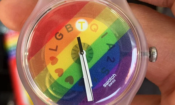 Reloj LGBTQ de Swatch