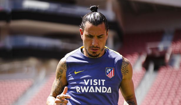 &nbsp;José María Giménez durante un entrenamiento este martes en Los Ángeles&nbsp;
