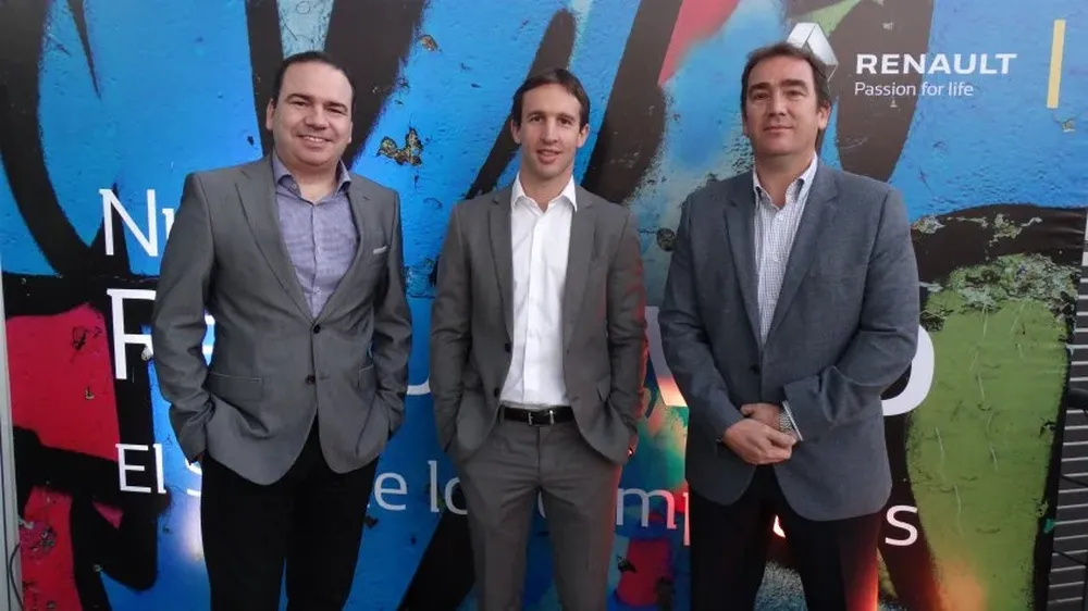 Pablo Ramos, Juan Bengoechea y Omar Daneri