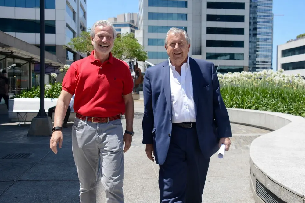 Ernesto Kimelman y Carlos Lecueder