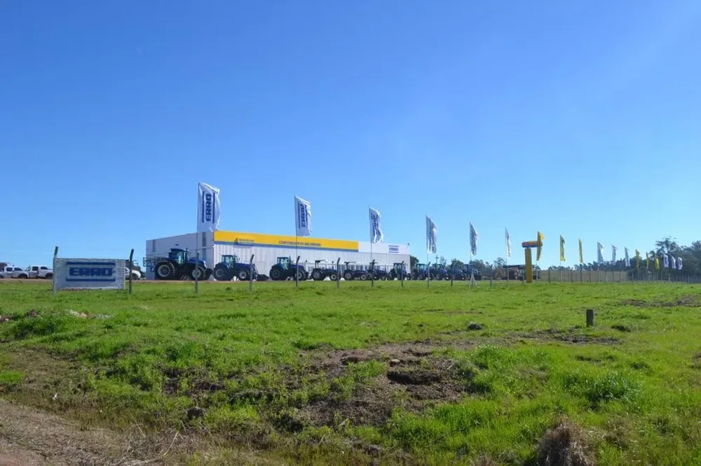 La nueva casa de Corporación de Maquinaria y Barraca Erro, próxima a Varela (Lavalleja).