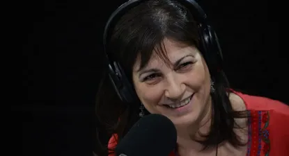 Blanca Rodríguez en la radio