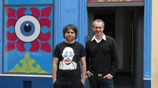 Marco Caltieri y Mauro Ferraro en el Círculo Uruguayo de la Publicidad