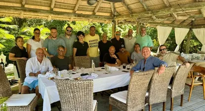 El consejo directivo de Peñarol en pleno, en enero de 2024, sesionó en la casa de Edgardo Novick en Punta del Este; comenzó a andar el segundo mandato de Ignacio Ruglio como presidente