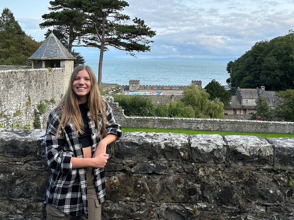 La infanta Sofía en Gales