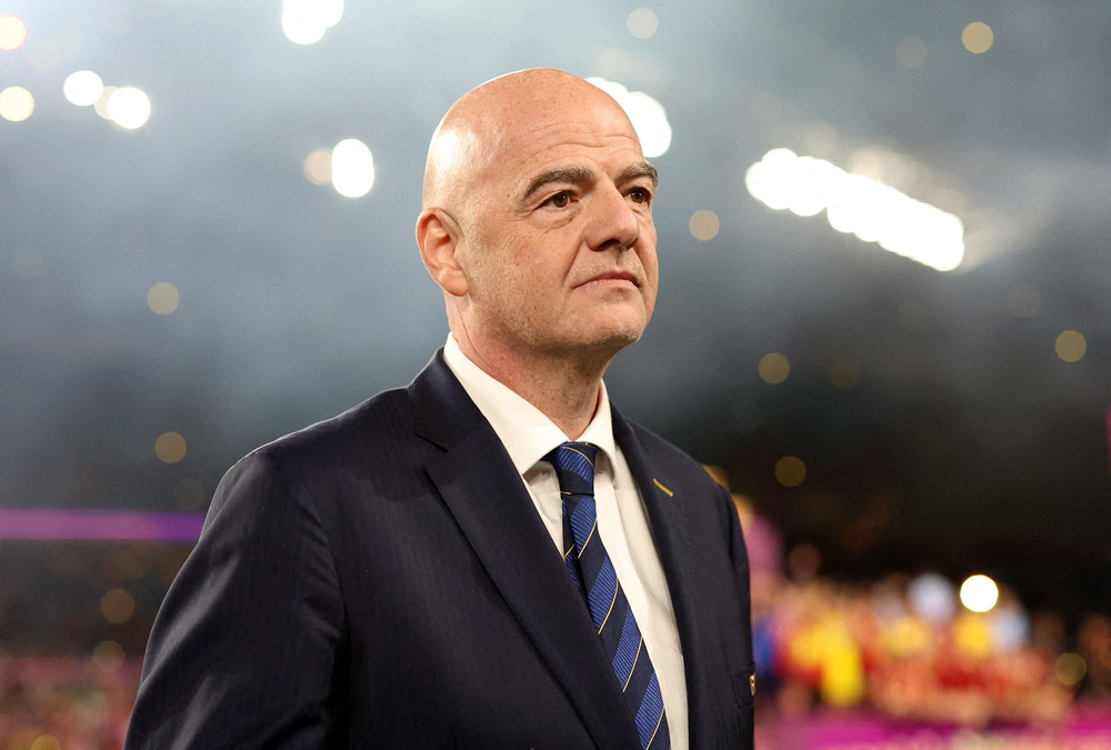 Gianni Infantino, presidente de la FIFA. 