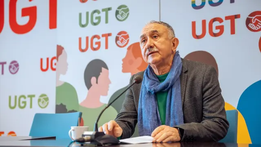 Secretario General de UGT, Pepe Álvarez