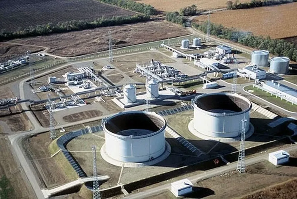 El gas y el crudo rusos fluyen aún bajo suelo ucraniano dos años después de la invasión. En la foto, la estación de bombeo de Kropotkinsyaya, cerca de Krosnodar, al sur del Mar Negro.