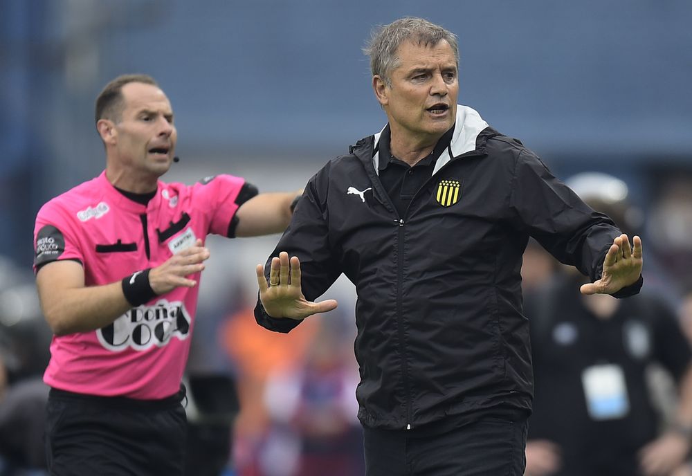 Diego Aguirre en Peñarol