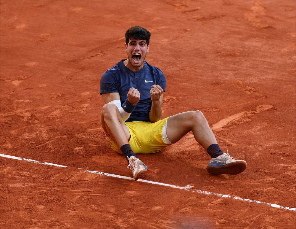 Carlos Alcaraz, campeón de Roland Garros.