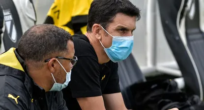 Mauricio Larriera mostró su autocrítica por el juego del equipo