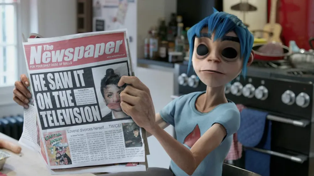 La animación 3D que dio vida a la banda Gorillaz protagoniza la exhibición de audiovisuales