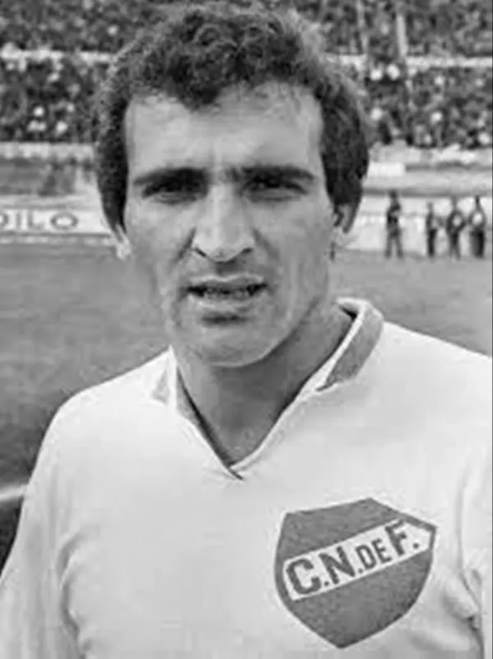 Julio César Morales con la camiseta de Nacional, club con el que ganó todo