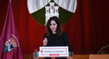 La presidenta de la Comunidad de Madrid, Isabel Díaz Ayuso.