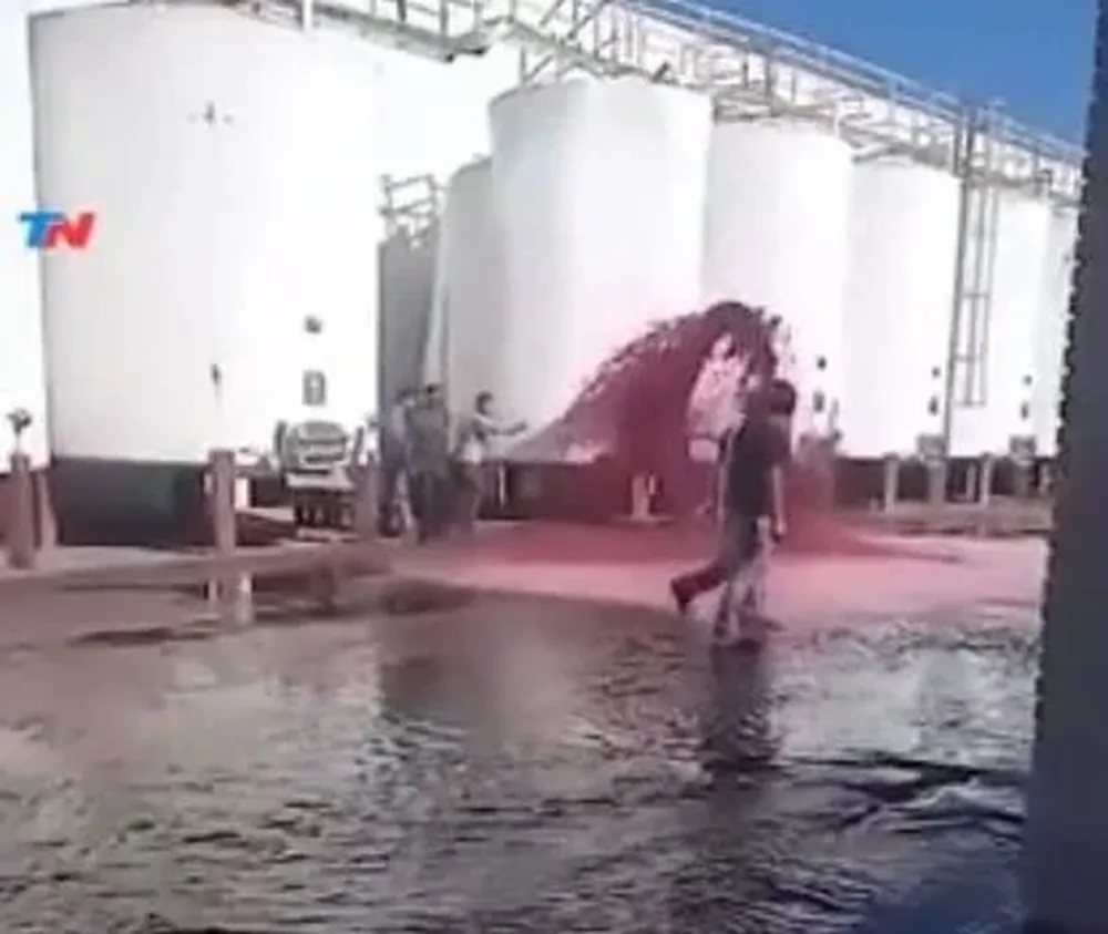 Insólito error en una bodega de Mendoza