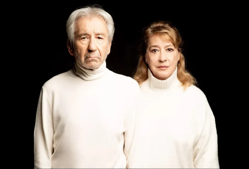 José Sacristán y Ana Marzoa en “La Colección”.