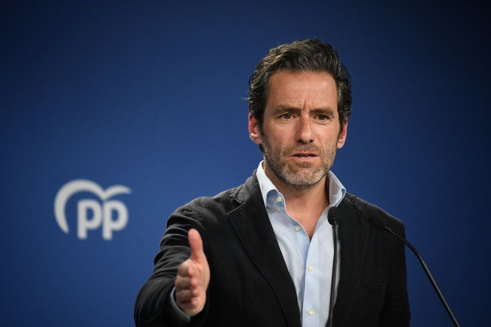 El portavoz y vicesecretario de Cultura del PP, Borja Sémper,