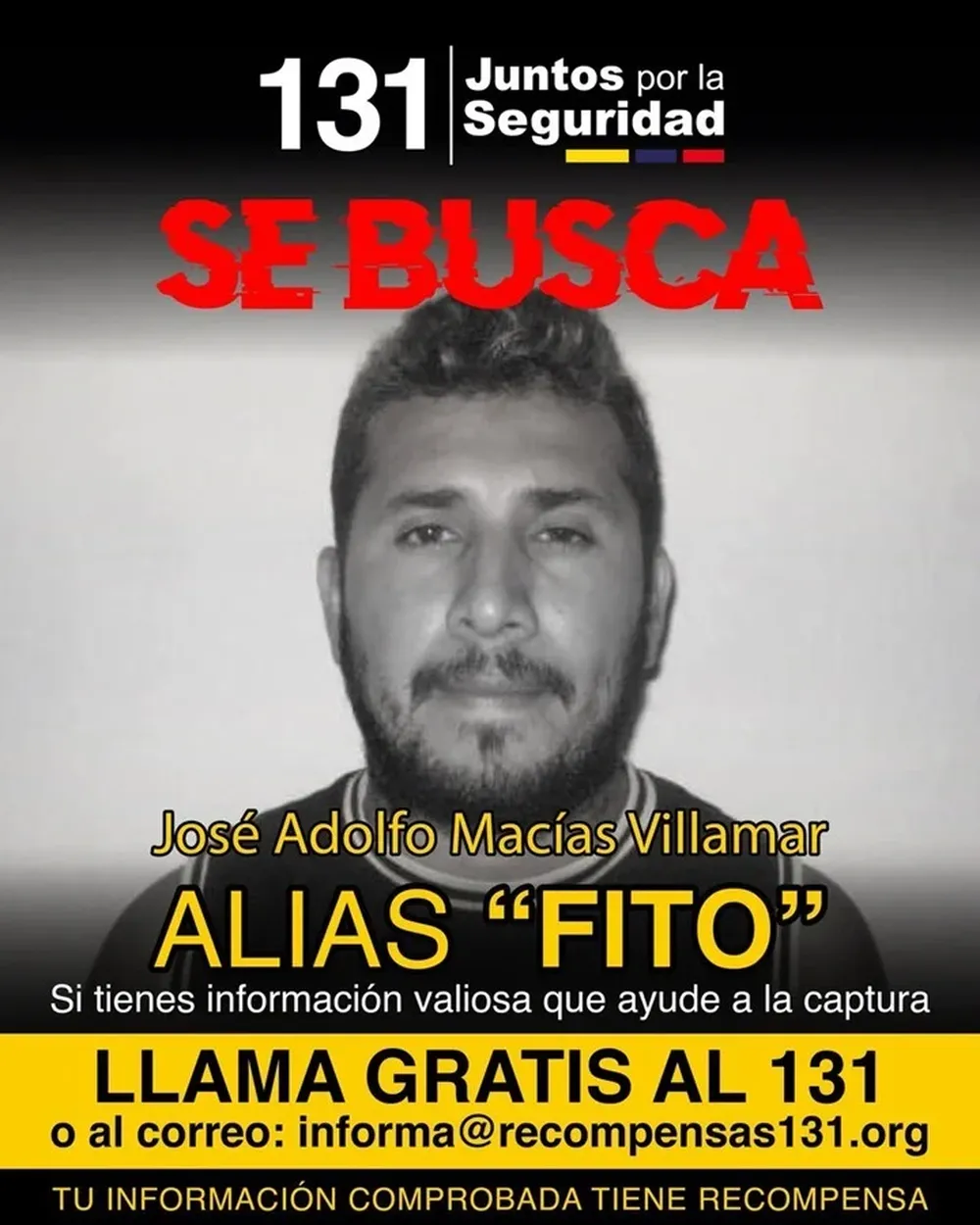 Fito Macías fue condenado en 2011 a 34 años de prisión por narcotráfico, delincuencia organizada y homicidio.