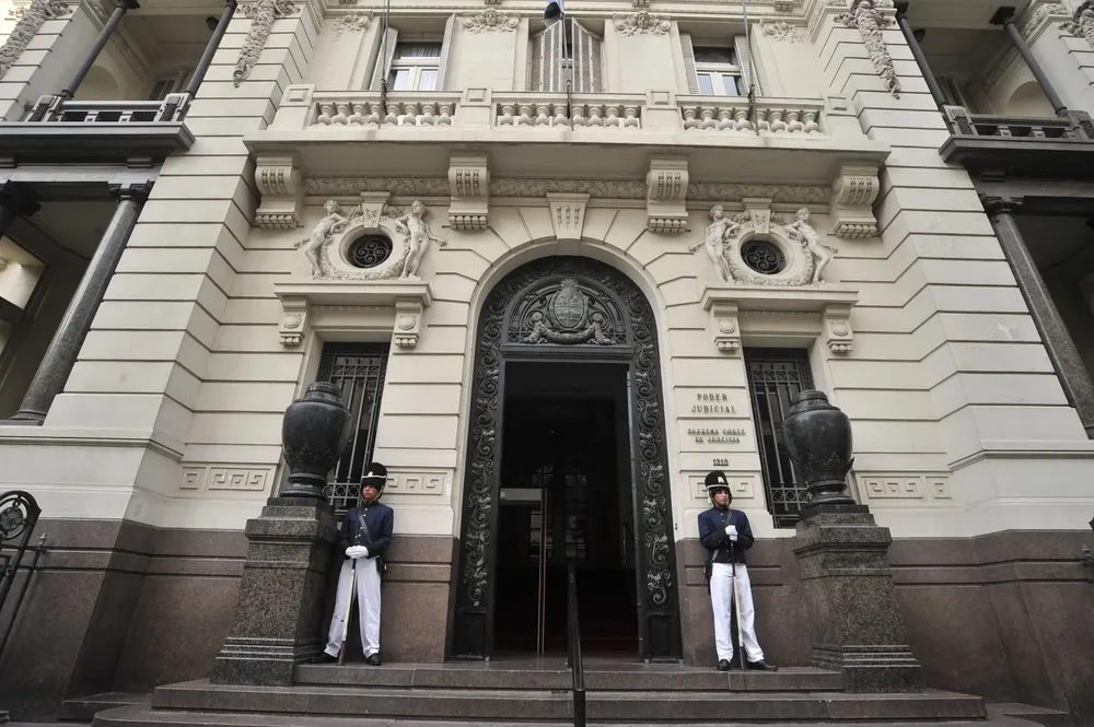 Archivo: la sede de la Suprema Corte de Justicia