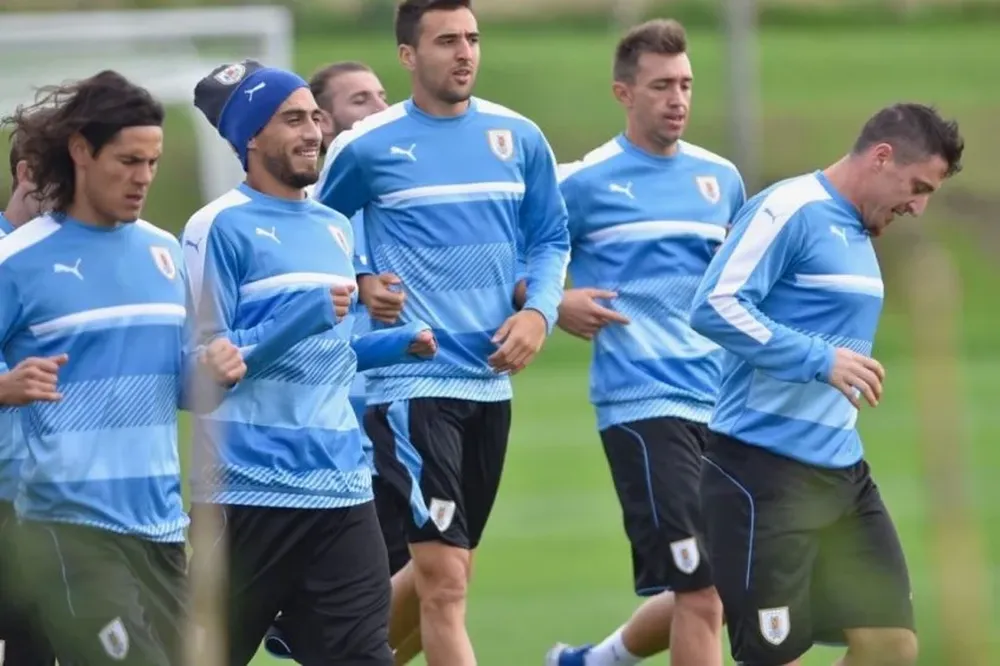 Uruguay entrenó en el Complejo Celeste