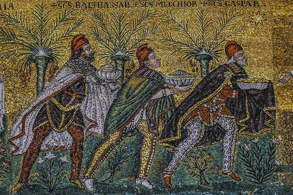 Mosaicos de la Bas&iacute;lica de San Apolinar Nuovo en R&aacute;vena