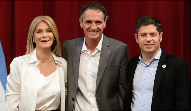 Verónica Magario y Gabriel Katopodis de Fuerza Patria enfrentan a Diego Valenzuela y Maximiliano Bondarenko de La Libertad Avanza.