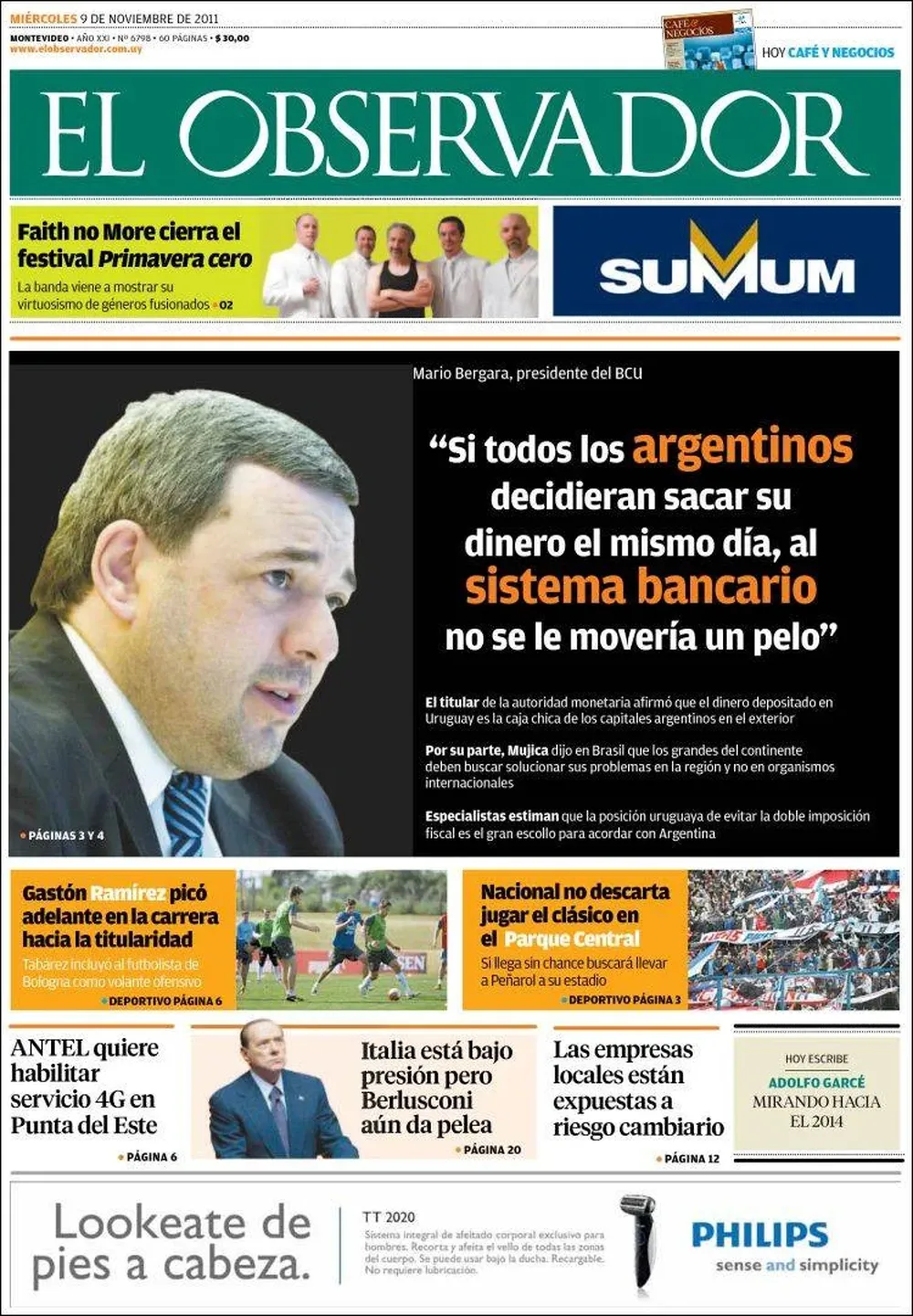 El Observador, Uruguay.