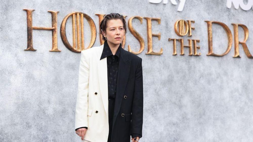 Emma DArcy (Reina Rhaenyra Targaryen) en el estreno en Reino Unido de la segunda temporada de House of the Dragon