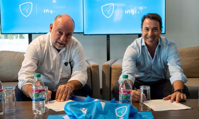 Fabio Magno, Presidente URU - Juan Manuel Parada, CEO de Tienda Inglesa.