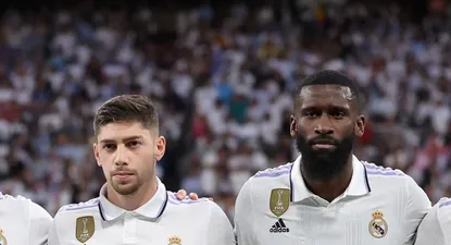 Federico Valverde y Antonio Rudiger