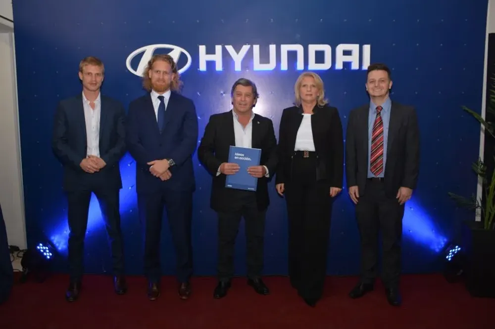 Kevin y Stephen Jakter, Sergio Boffano, Graciela Lempert y Eriel Minelli