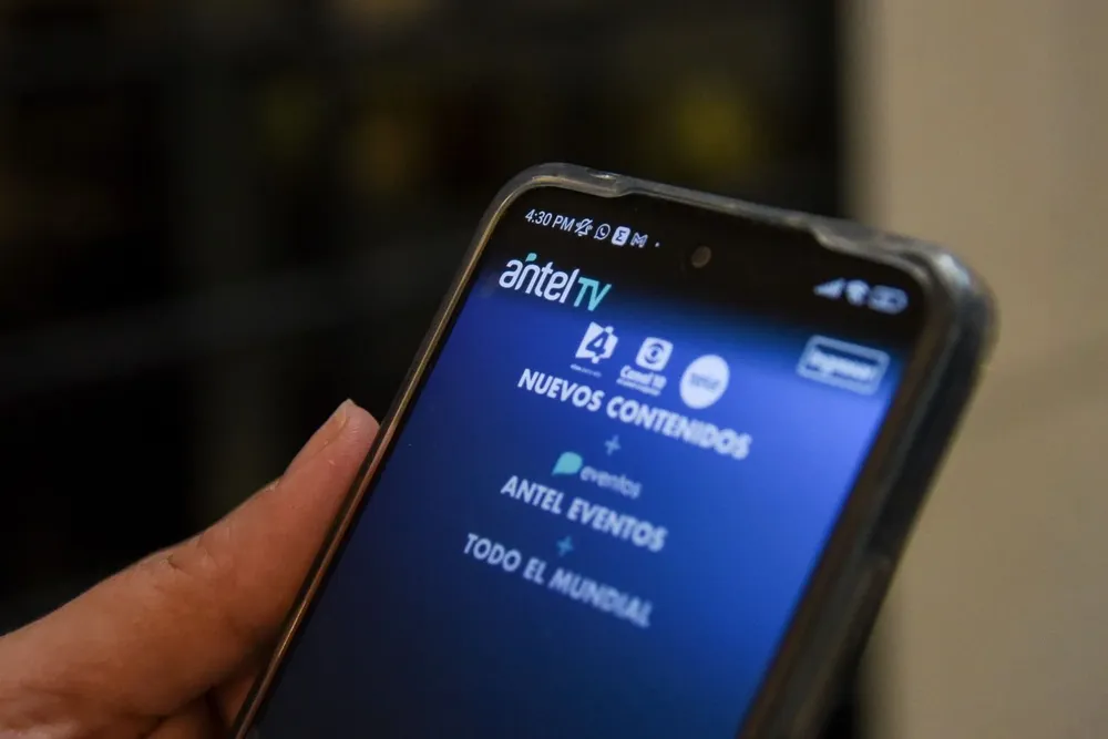 La imagen de la nueva plataforma AntelTV