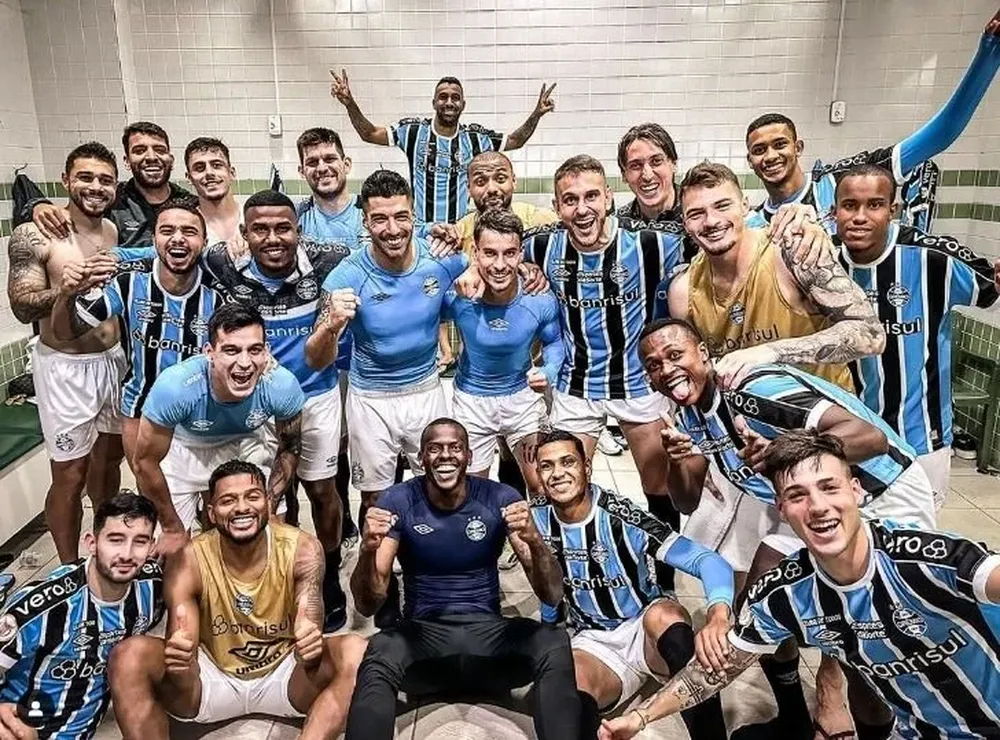 El festejo que compartió Luis Suárez