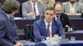 Pedro Sánchez y Carles Puigdemont