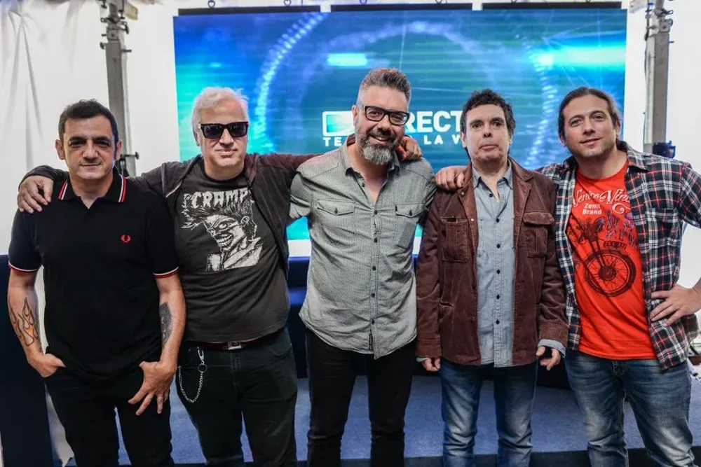 Hugo Díaz, Guillermo Peluffo, Alejandro Spuntone, Fernando Cabrera y Guzmán Mendaro