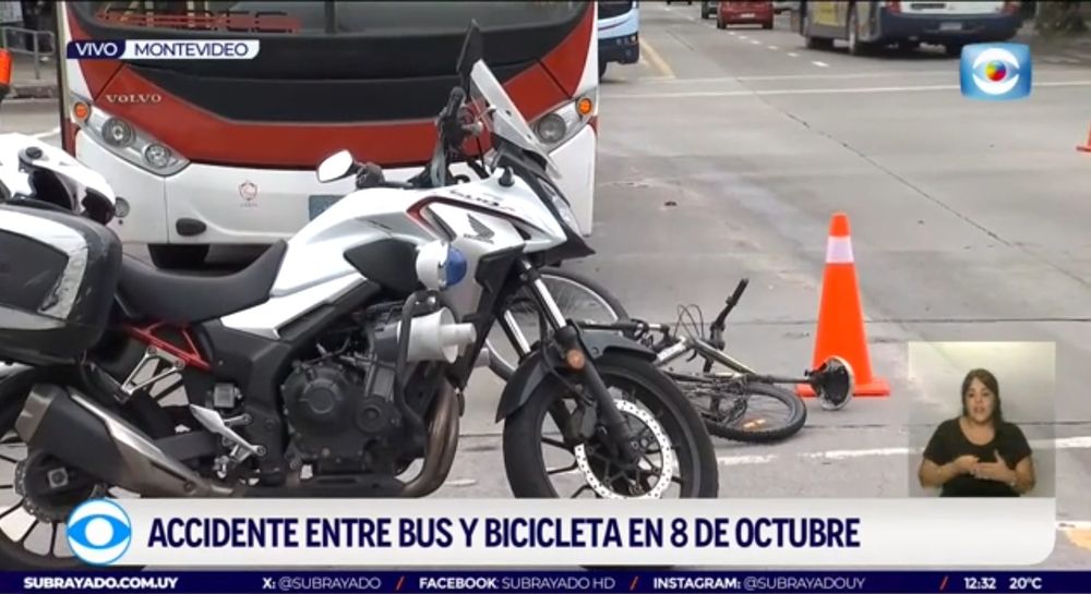 Accidente en 8 de Octubre y Batlle y Ordóñez.&nbsp;