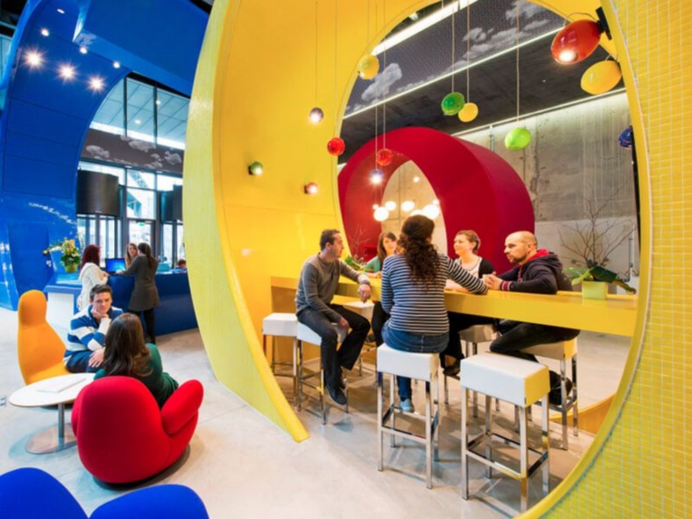 Las oficinas de Google en Dublin, Irlanda. 